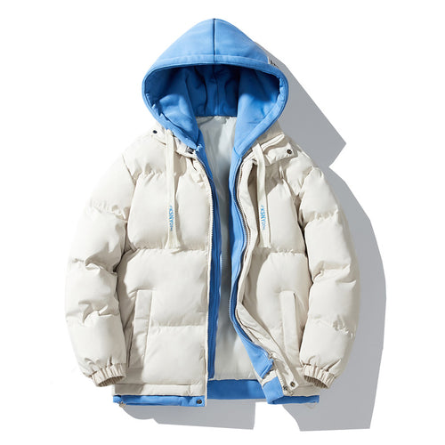 Herren Wattierte Steppjacke mit integriertem Kapuzen-Layer und winddichter Außenhülle Shop Nory