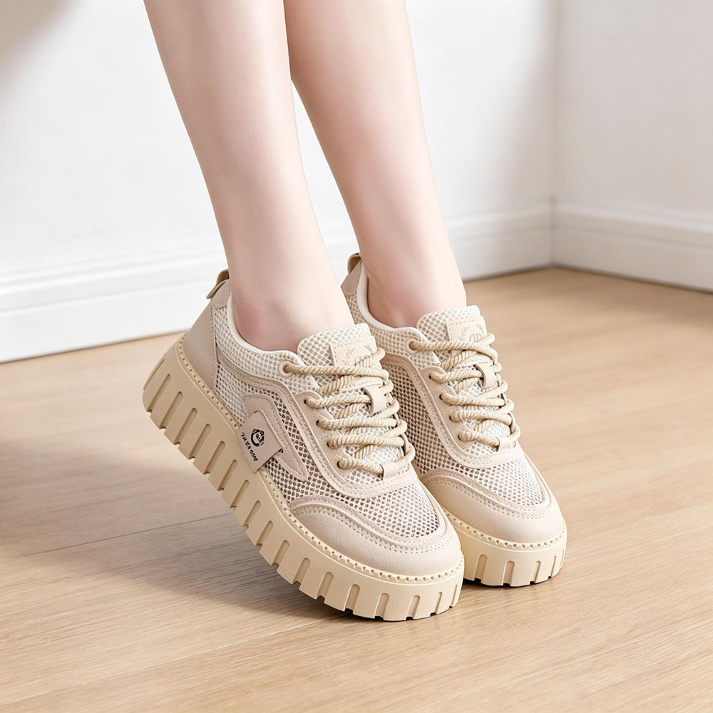 Damen Atmungsaktive Sneaker mit stabiler Sohle Shop Nory