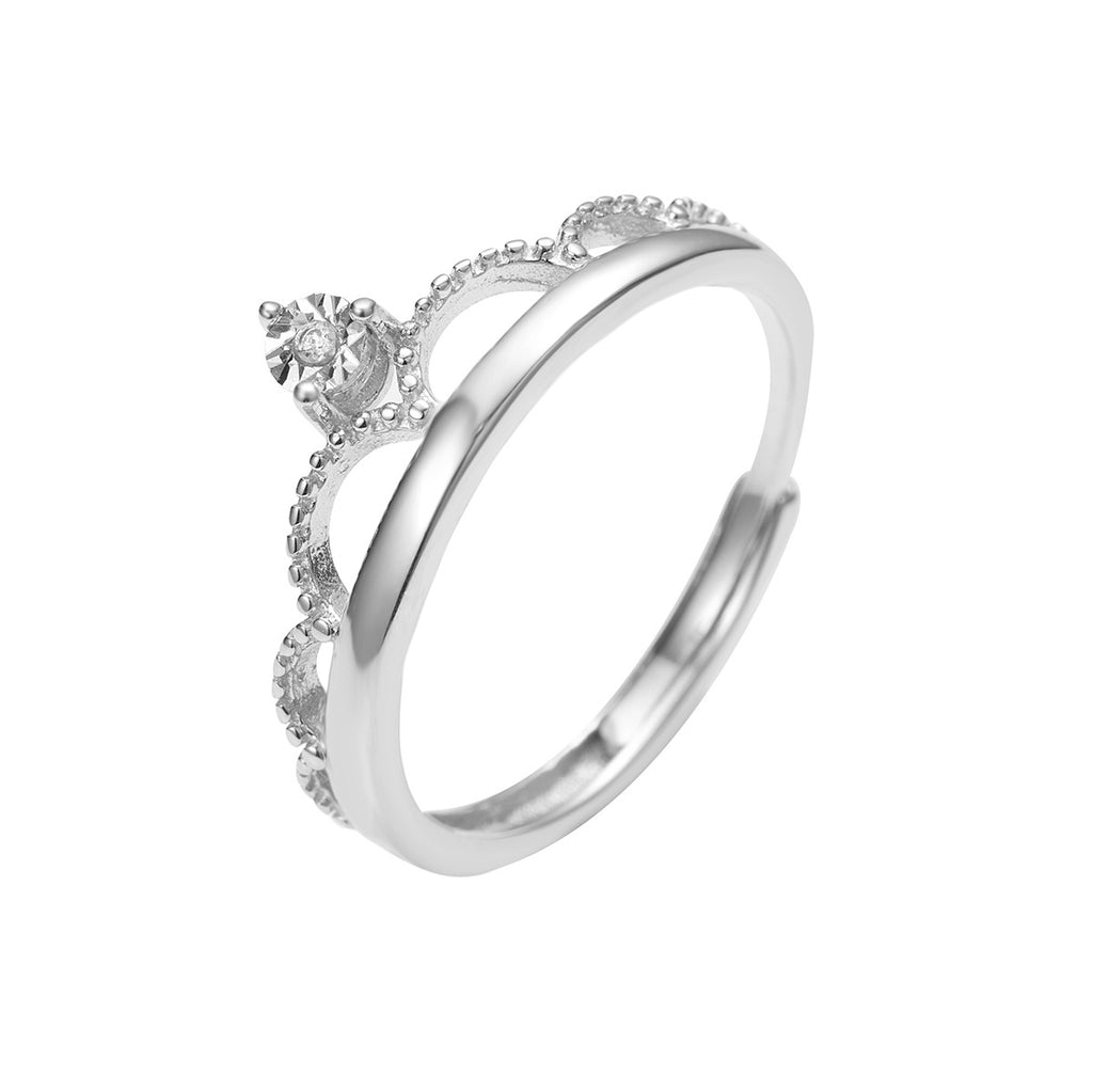 Damen Ring mit filigranem Design und funkelnden Zirkonia Shop Nory