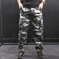 Herren Cargo-Hose mit multifunktionalen Taschen und modischem Camouflage-Design