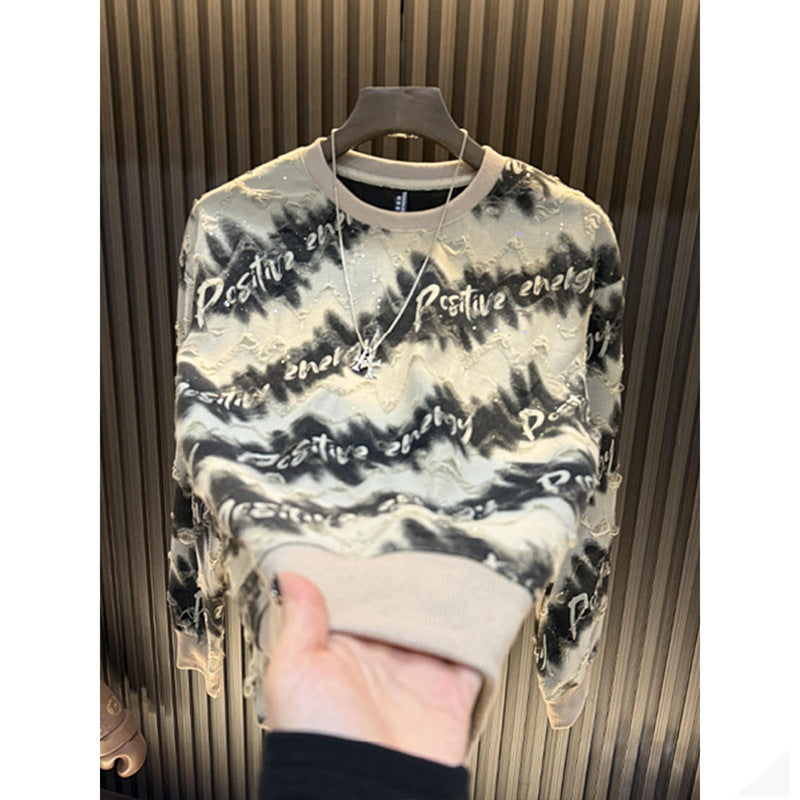 Damen Urbanes Sweatshirt mit kreativem Schriftzug Shop Nory