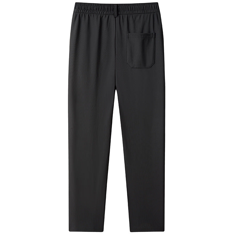 Herren Performance-Jogginghose im Straight-Fit mit elastischem Tunnelzugbund und verdeckter Reißverschlusstasche Shop Nory