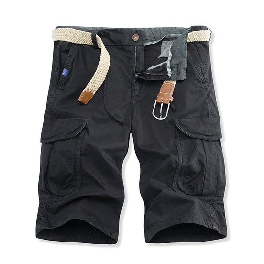 Herren Cargoshorts mit praktischen Taschen und verstellbarem Kordelzug