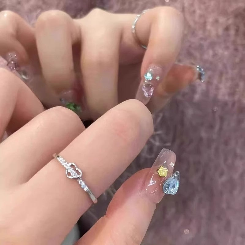 Damen filigraner Ring mit kunstvollem Zirkonia-Akzent Shop Nory