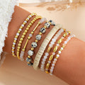 Damen Armband-Set mit trendigen und funkelnden Designelementen Shop Nory