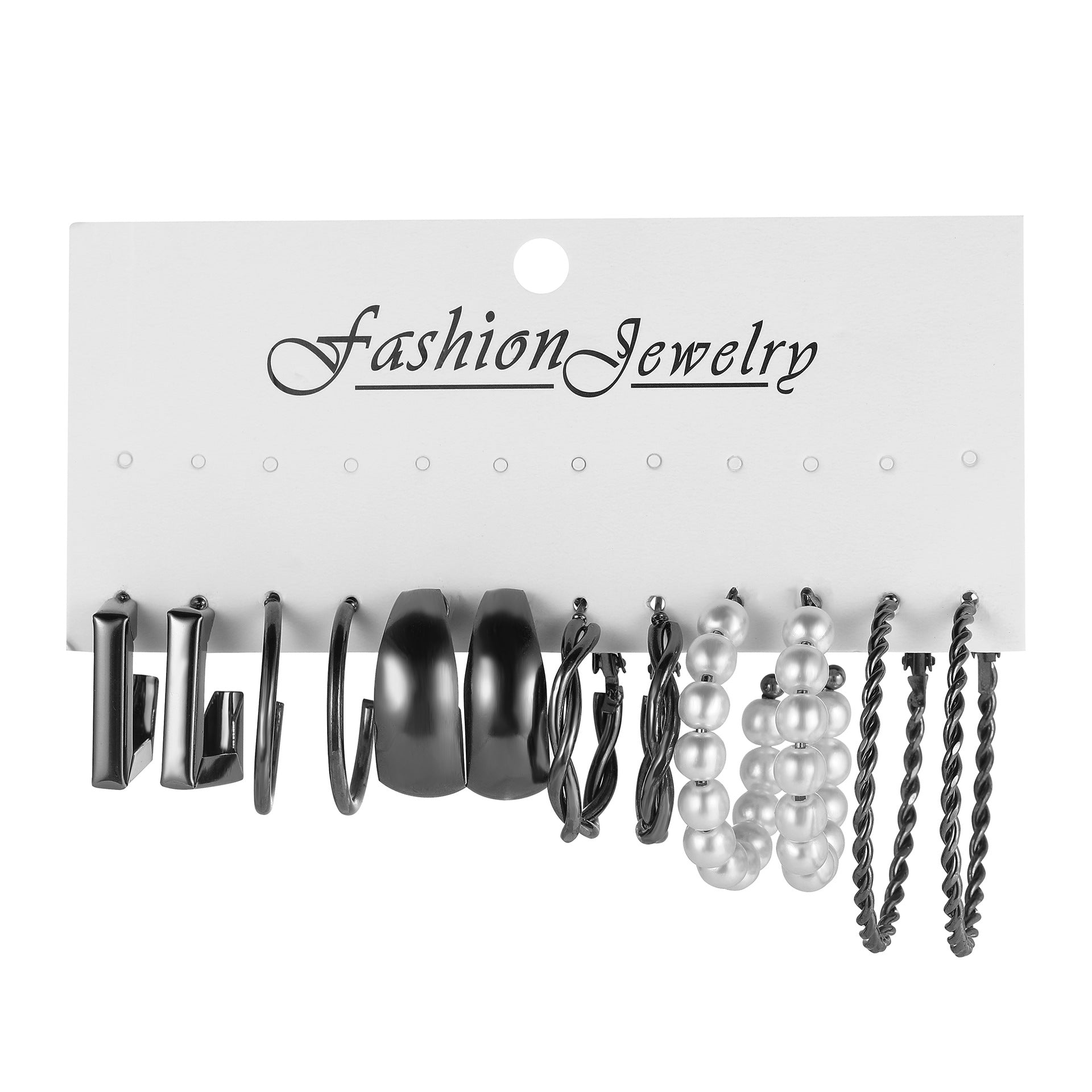 Damen Ohrringe Set mit eleganten Perlen- und modernen Designs Shop Nory