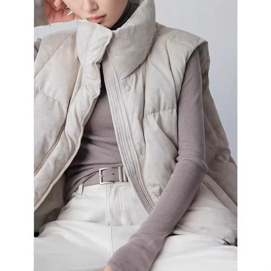 Damen Stylische gesteppte Weste Shop Nory