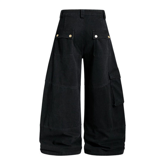 Damen Hochgeschnittene Baggy-Culotte mit Multi-Cargo-Taschen Shop Nory