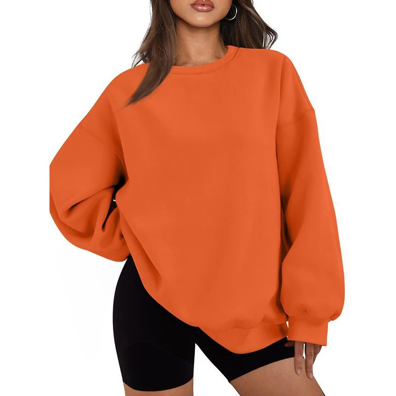 Damen Oversized Sweatshirt mit Rundhalsausschnitt, extraweichem French‑Terry und überschnittener Schulter Shop Nory
