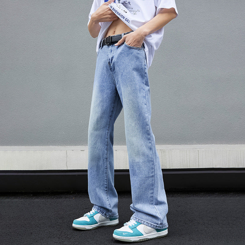 Herren Modische Wide-Leg Jeans Shop Nory
