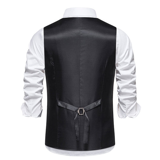 Herren elegante gesteppte Weste