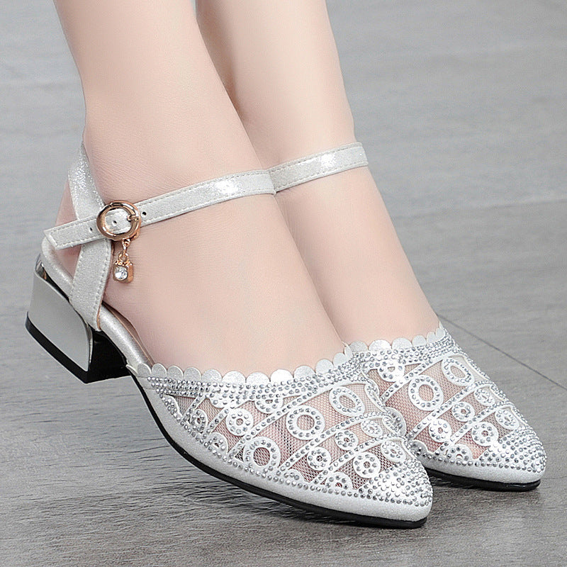 Damen elegante Ballerinas mit modischer Riemchenverzierung und komfortablem Fußbett