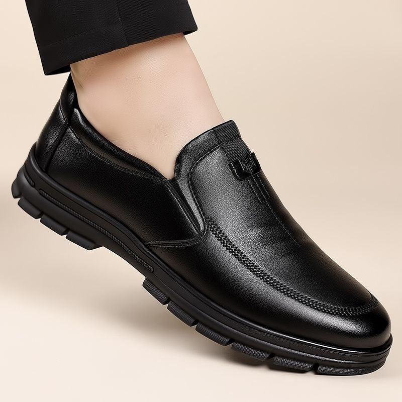 Herren Elegante Slip-On Lederschuhe mit ergonomischer Passform