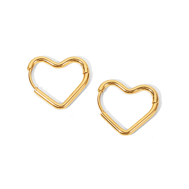 Damen Ohrringe im kreativen Herzdesign Shop Nory