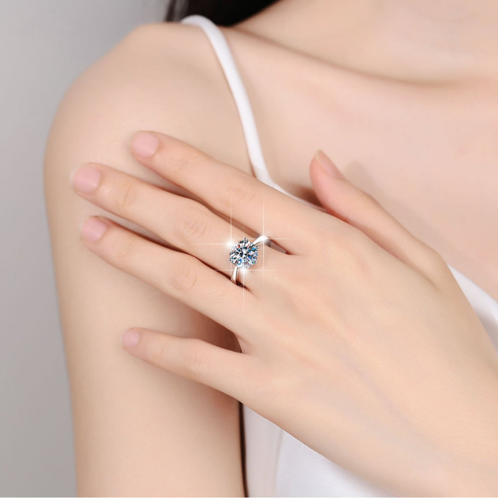 Damenring mit strahlendem gelben Zirkonia und elegantem Design Shop Nory