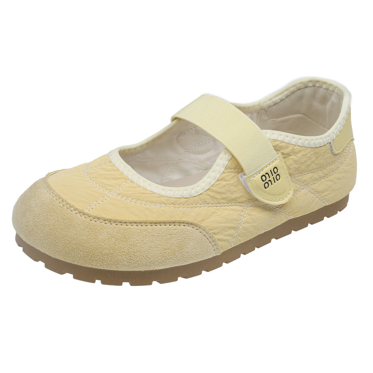 Damen Komfortable Ballerina-Schuhe mit herausnehmbarer Sohle
