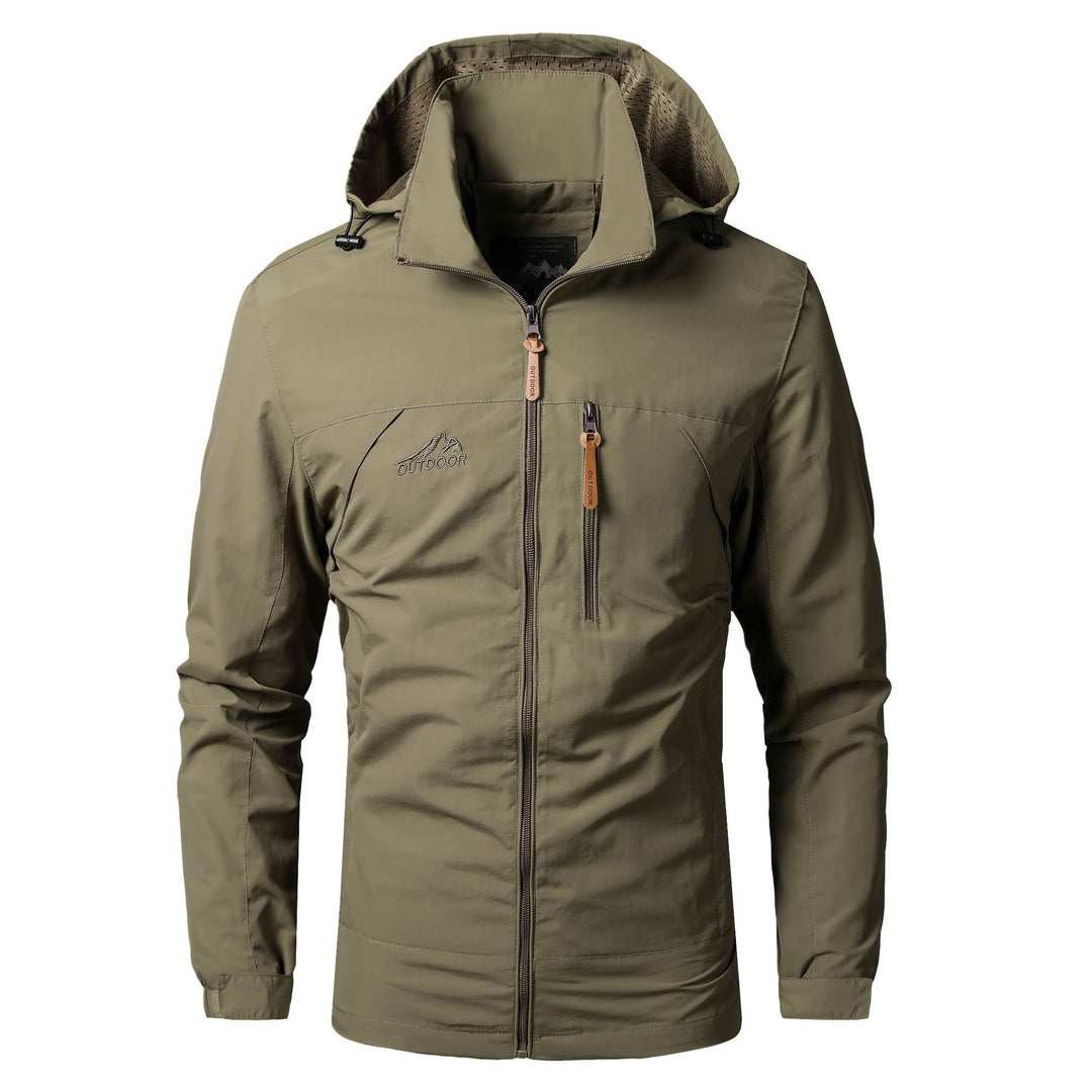 Herren leichte Outdoor-Fieldjacke mit Kapuze, atmungsaktivem Futter und Multifunktions‑Taschen Shop Nory