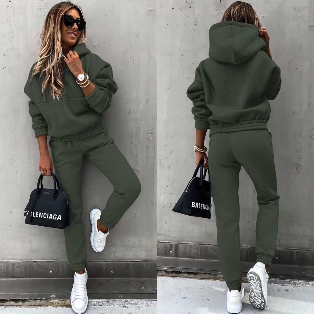 Damen Sweatshirt und Jogginghose Set
