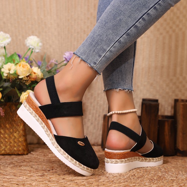 Damen Plateau Sandalen