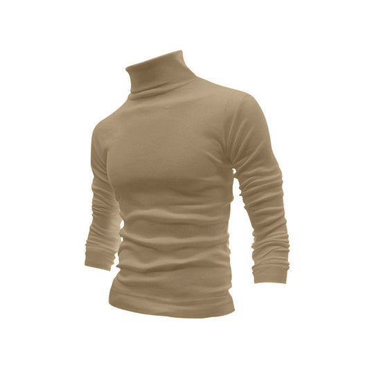Herren Schmal geschnittenes Rollkragen-Feinstrickshirt mit Stretchkomfort Shop Nory