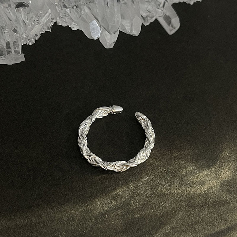 Damen Offener Geflochtener Ring Shop Nory