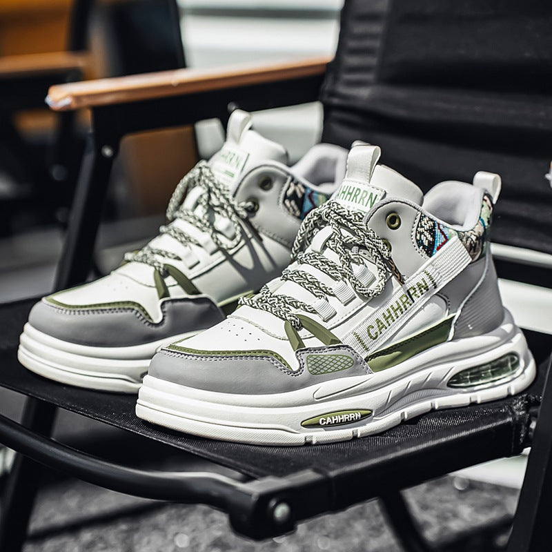 Herren hochgeschnittene Streetstyle-Sneaker mit Luftkapsel-Zwischensohle und tribal-gepolsterter Knöchelmanschette Shop Nory