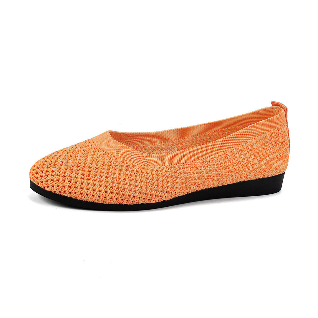 Damen bequeme Slipper aus atmungsaktivem Netzmaterial mit rutschfester Sohle