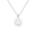 Damen Halskette mit lächelndem Emoji-Anhänger Shop Nory