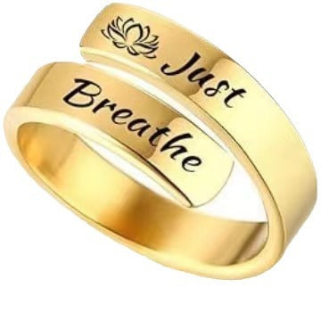Damen Motivationsring mit gravierten Sprüchen Shop Nory