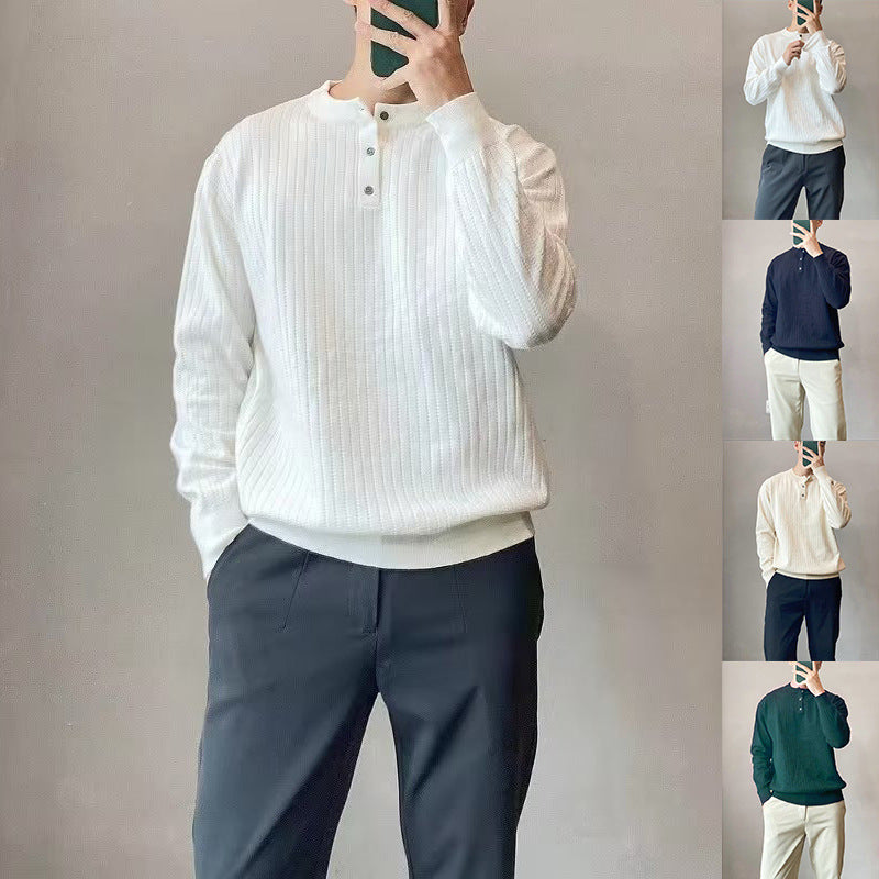 Herren Strickpullover mit strukturiertem Design Shop Nory