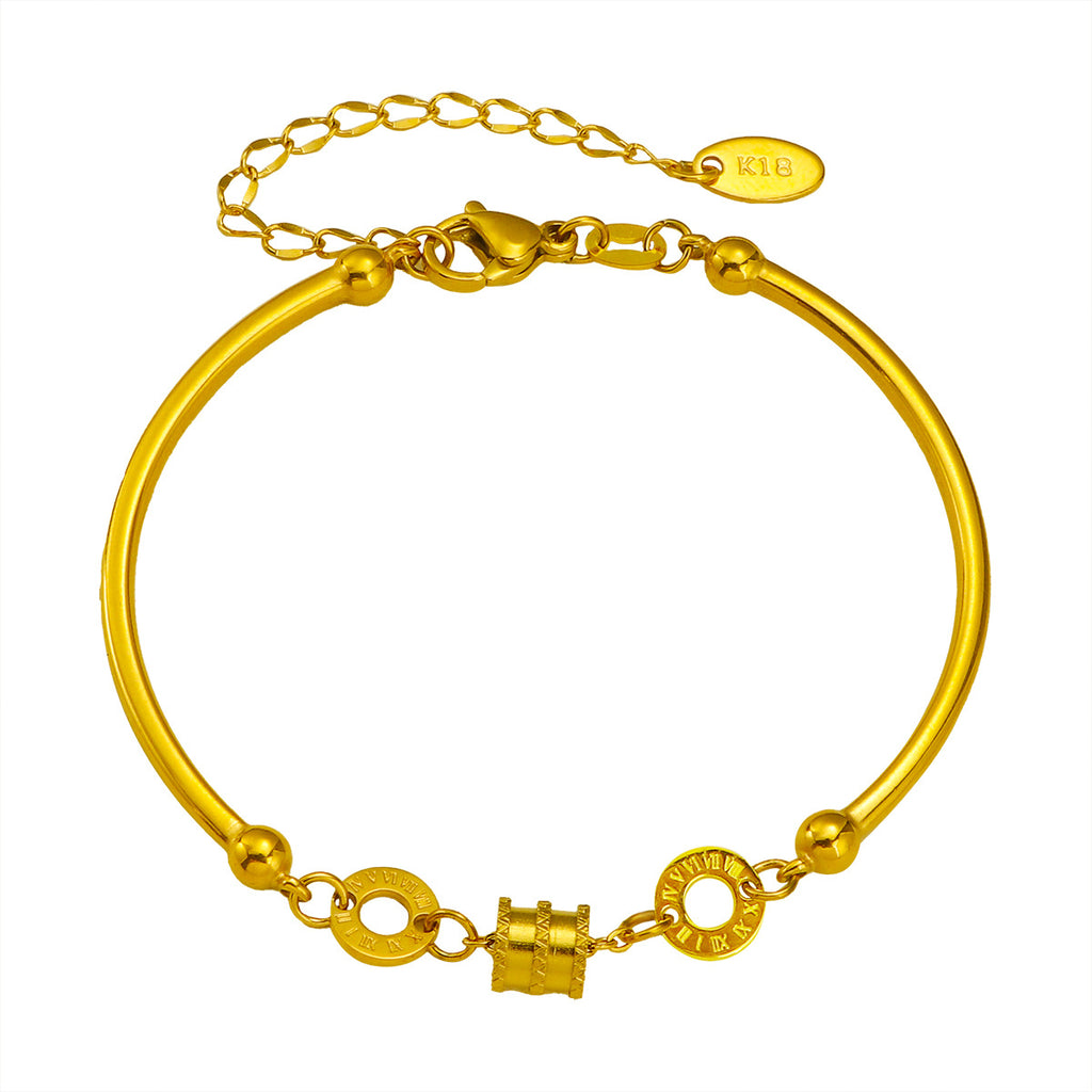 Damen verstellbares schickes Armreif Armband Shop Nory