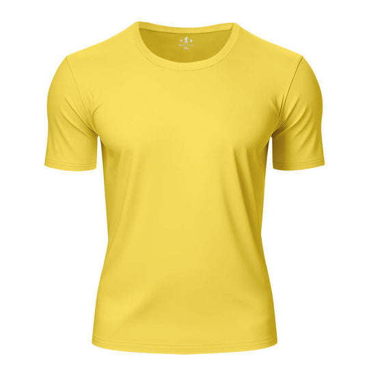 Herren nan leichtes Kurzarm-Funktionsshirt mit Rundhalsausschnitt schnelltrocknendem StretchgewShopnorye und flachen Nähten