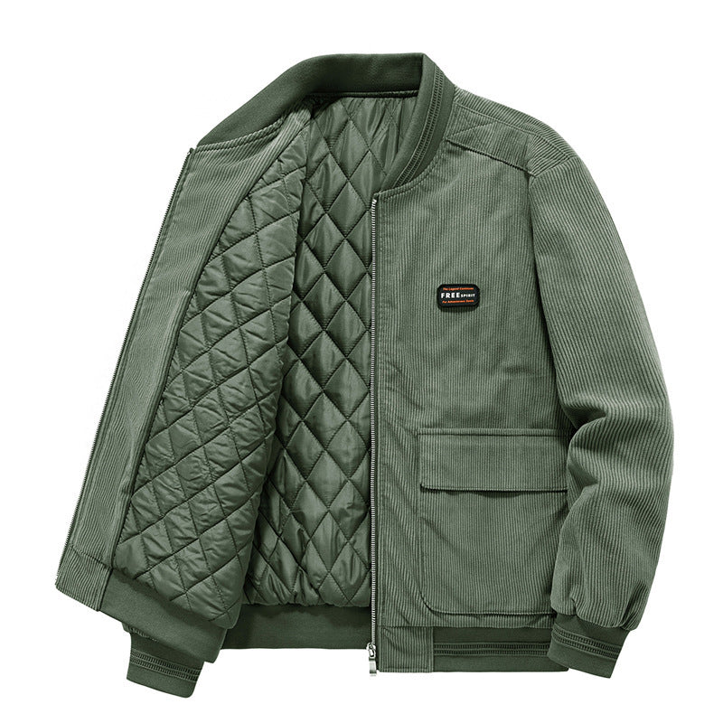 Herren Cordblouson mit gesteppter Thermo-Innenfüllung Shop Nory
