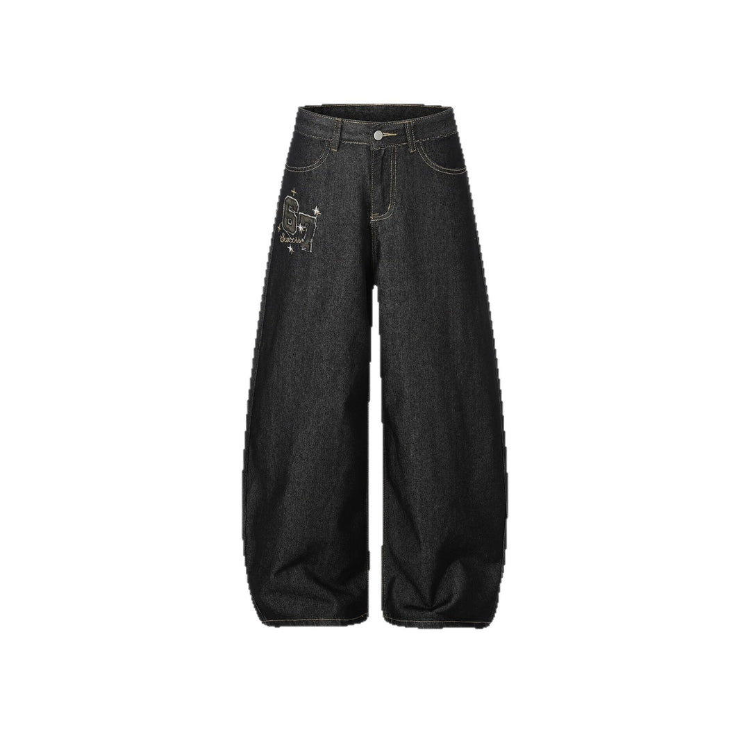 Damen Lässige Weitgeschnittene Jeans Shop Nory