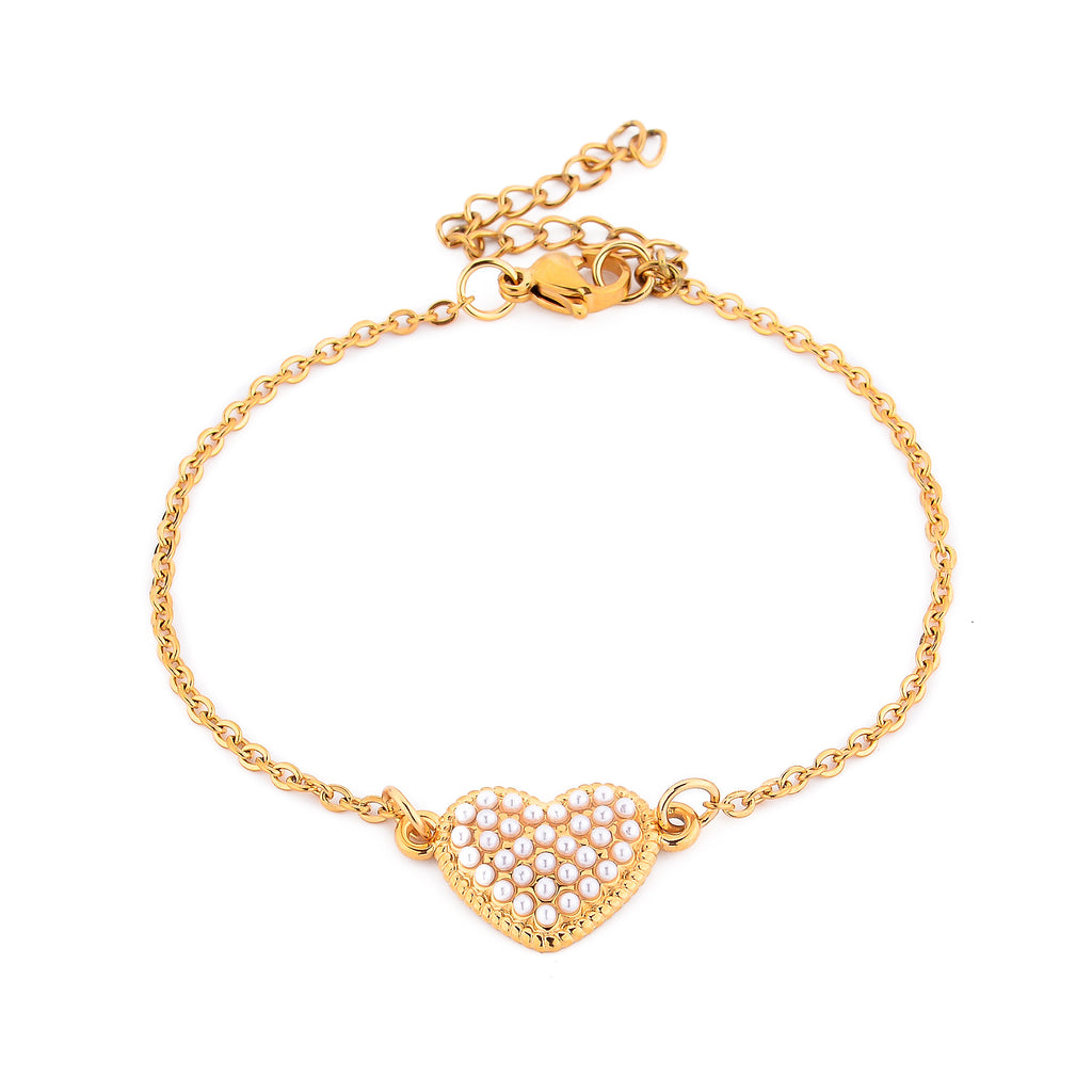 Damen Armband mit maritimem Seestern-Design und zarten Perlenakzenten Shop Nory