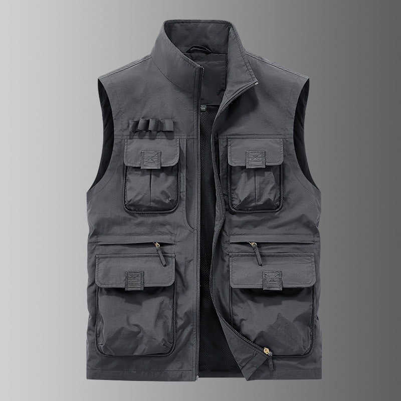 Herren Multifunktionale Cargoweste Shop Nory