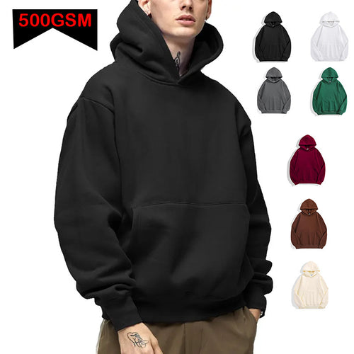 Unisex nan klassischer Kapuzenpullover mit Kängurutasche und weichem Baumwollfleece Shop Nory