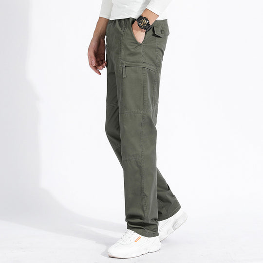 Damen Cargo-Hose mit elastischem Bund, verstärkten Nähten und multifunktionalen Taschen Shop Nory