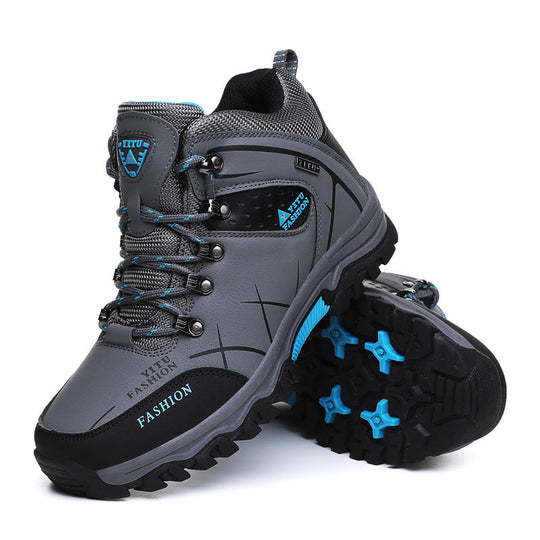 Herren Hochfunktionale Wanderschuhe mit verstärktem Knöchelschutz und rutschfester Sohle