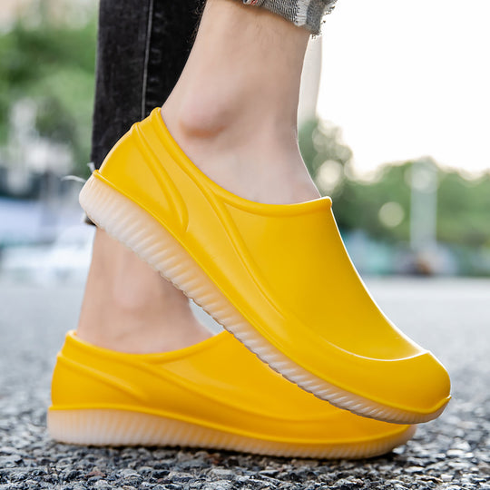Unisex Wasserdichte Schlupf-Clogs mit stoßdämpfender EVA-Sohle und ergonomischer Fußmulde Shop Nory