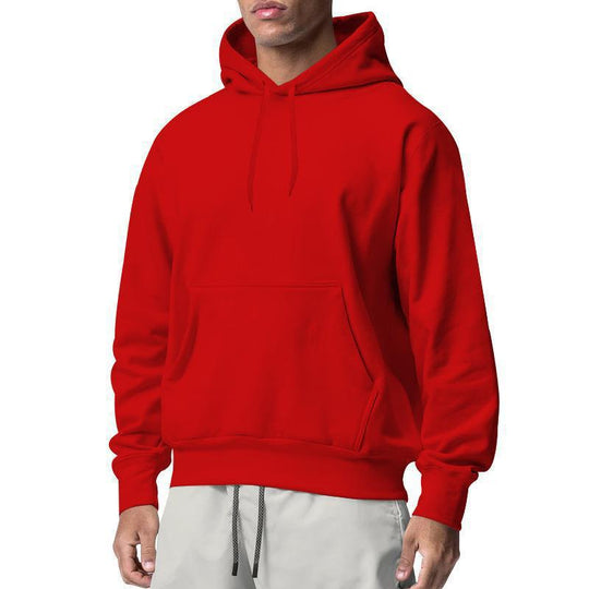 Herren nan Premium-Kapuzenpullover mit Kängurutasche, innen angerautem Fleece, verstärkter Nackennaht und geripptem Saum Shop Nory