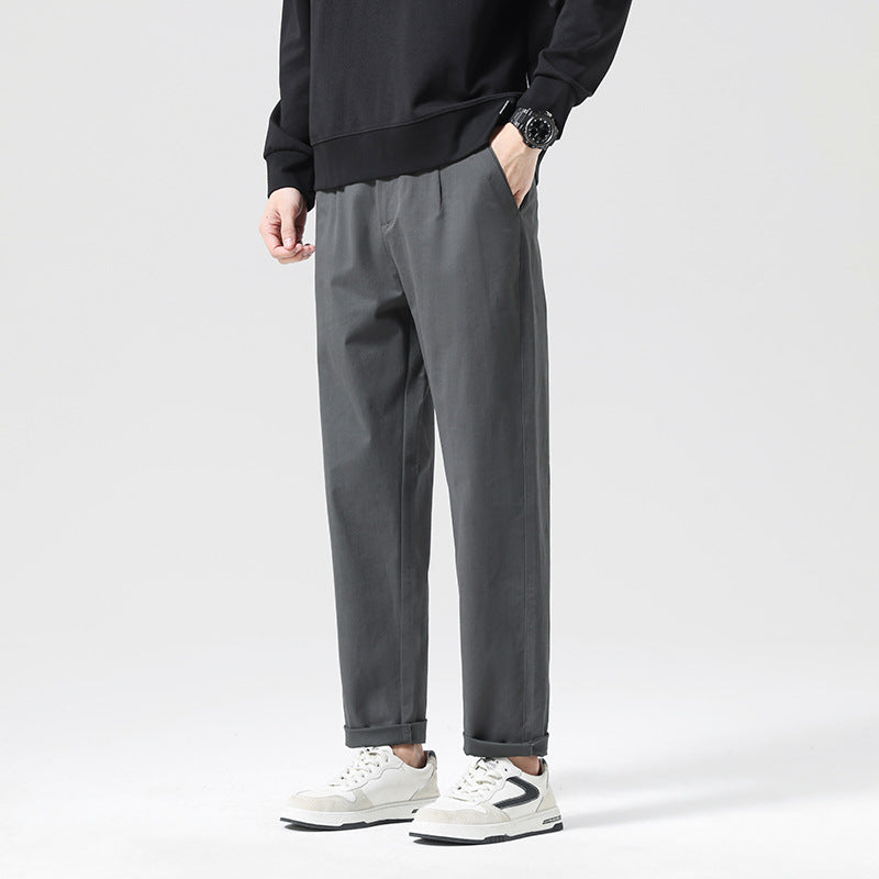 Herren Moderne Relaxed‑Fit Freizeit‑Chino mit leichtem Stretch und umgeschlagenem Saum Shop Nory