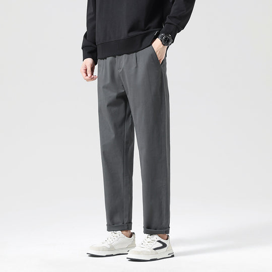 Herren Moderne Relaxed‑Fit Freizeit‑Chino mit leichtem Stretch und umgeschlagenem Saum Shop Nory