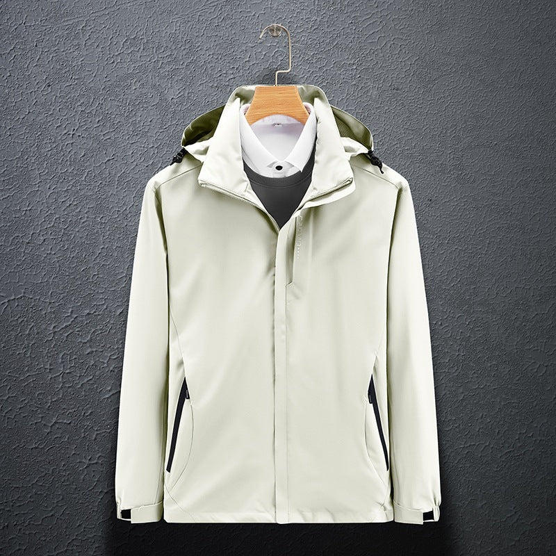 Herren Funktionale Wind- und Wetterjacke Shop Nory