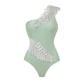 Damen Eleganter Einteiler mit funkelnden Paillettenapplikationen