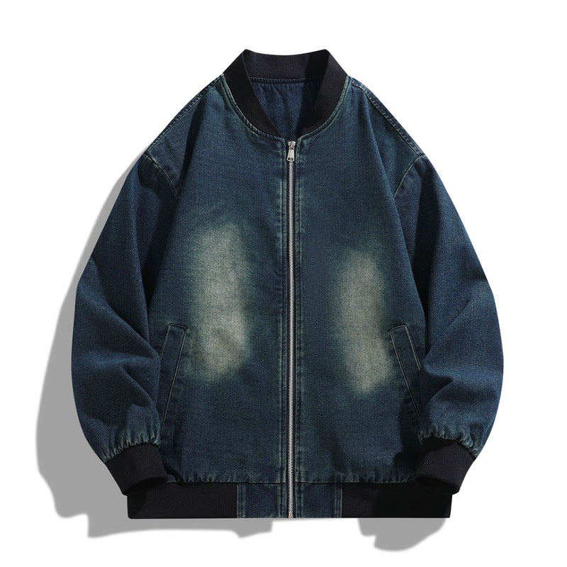Herren entspannte Baumwolljacke im lässigen Stil
