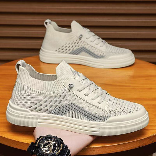 Herren Atmungsaktive Strick-Sneaker mit sockenhaftem Schaft und dämpfender Gummisohle Shop Nory