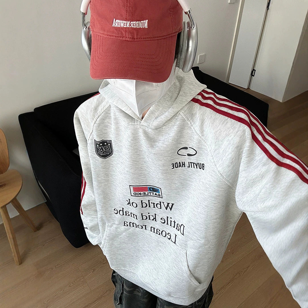 Unisex Urbaner Kapuzenpullover mit kreativen Grafiken Shop Nory