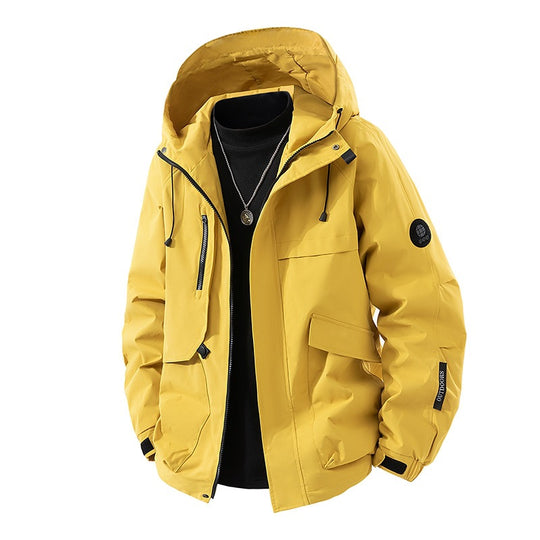Herren Hochwertige Funktionsjacke mit Kapuze Shop Nory