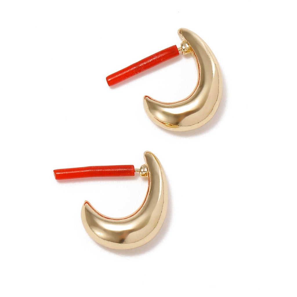 Damen Ohrringe mit modernem, asymmetrischem Design Shop Nory